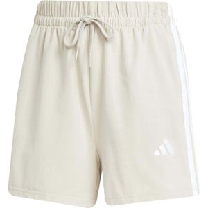 adidas - 3 Stripes - Shorts - Beige/Wit - Katoen