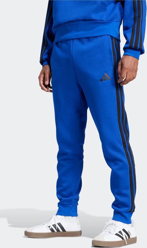 Adidas M 3S FL TC PT Joggingbroek Heren Donkerblauw