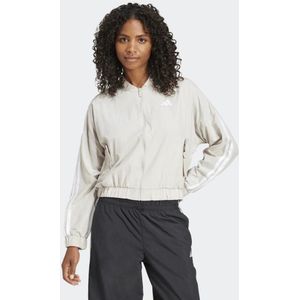adidas - Essentials 3 Stripes - Bomberjack - Beige - Vrouw