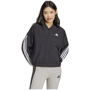 Adidas - Essentials 3 Stripes - Bomberjack - Zwart - 100% Gerecycled Polyamide