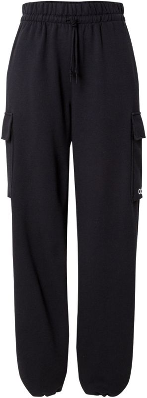 adidas Femme ESSENTIALS LINEAR FLEECE CARGO PANTS, black/white, S