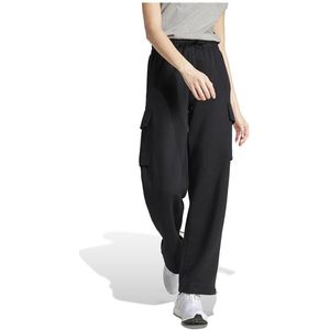 Adidas - Essentials Linear Fleece Joggers - Zwart - Katoen/Polyester