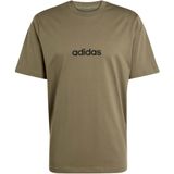 adidas - Casual T-shirt - Zwart - Katoenjersey