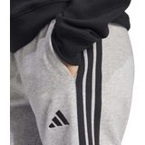 Adidas - Essentials 3 Stripes - Sportbroek - Zwart - 55% Katoen, 36% Polyester (Gerecycled), 9% Viscose