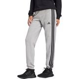 Adidas - Essentials 3 Stripes - Sportbroek - Zwart - 55% Katoen, 36% Polyester (Gerecycled), 9% Viscose