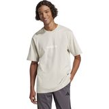 adidas - M Lin SJ T - Sport T-shirt - Grijs - Korte Mouw - Heren
