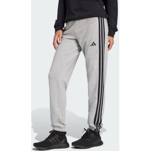 Adidas - Essentials 3 Stripes Joggers - Zwart - French Terry - Sportbroek