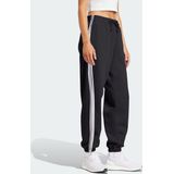 Adidas - Essentials 3-Stripes Joggingbroek - Grijs - Sweaterstof - Dames