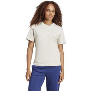 ADIDAS - W SL SJ T - Sport T-shirt - Grijs - Korte Mouw