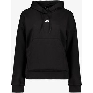 Adidas - Essentials Small Logo Hoodie - Zwart - Fleece - Verstelbare Capuchon