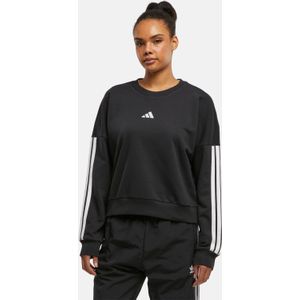 adidas Sweatshirt - Kleur: Zwart/Wit - LOOSE Pasvorm