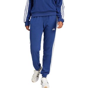 adidas Sportswear Essentials 3-Stripes French Terry Cuffed Broek - Dames - Blauw