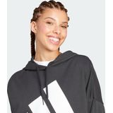 adidas Sportswear Essentials Big Logo French Terry Loose Hoodie - Dames - Zwart