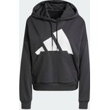 adidas Sportswear Essentials Big Logo French Terry Loose Hoodie - Dames - Zwart