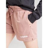 adidas - Essentials Linear - Korte Broek - Beige - Vrouw