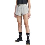 adidas - Performance Pacer Training 3-Stripes - Geweven High-Rise Short - Grijs - Dames - 8 CM