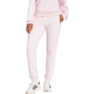 adidas Sportswear Essentials 3-Stripes French Terry Cuffed Broek - Dames - Roze