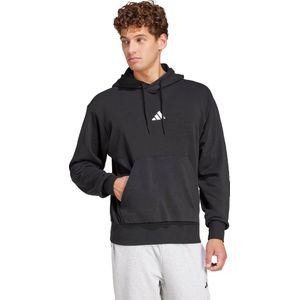 adidas Sportswear Essentials Feelcozy French Terry Hoodie - Heren - Zwart