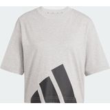 Adidas - Essentials Big Logo - T-shirt - Wit - 100% Katoen