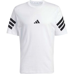 adidas - Future Icons 3 Stripes - T-shirt - Katoen - Korte Mouwen