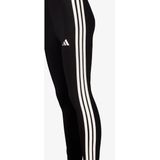 Adidas - Essentials 3-Stripes - Leggings - Zwart - Katoen