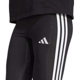 Adidas - Essentials 3-Stripes - Leggings - Zwart - Katoen