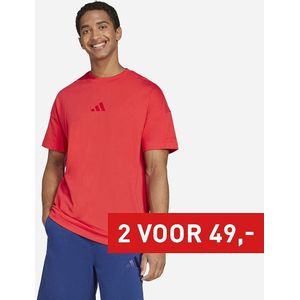 Adidas - All Season T-Shirt - Heren - Zacht Katoen