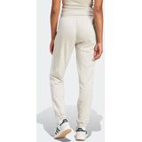 Adidas - Essentials 3 Stripes - Joggers - Zwart - 55% Katoen, 36% Gerecycled Polyester, 9% Viscose