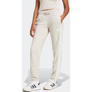Adidas - Essentials 3 Stripes - Joggers - Zwart - 55% Katoen, 36% Gerecycled Polyester, 9% Viscose