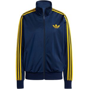 Adidas Sweatvest - Adicolor Classic Firebird - Rood - Met Zijdelingse Strepen