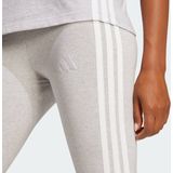 ADIDAS - Legging Essentials 3-Stripes - Mêleegrijs - Katoen