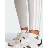 ADIDAS - Legging Essentials 3-Stripes - Mêleegrijs - Katoen