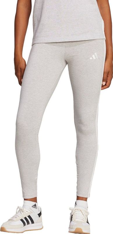 ADIDAS - Legging Essentials 3-Stripes - Mêleegrijs - Katoen