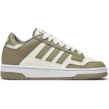 Adidas Rapid Court Low - Basketbalschoenen - Zwart - Synthetisch Leer