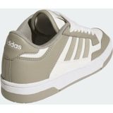 Adidas Rapid Court Low - Basketbalschoenen - Zwart - Synthetisch Leer