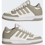 Adidas Rapid Court Low - Basketbalschoenen - Zwart - Synthetisch Leer