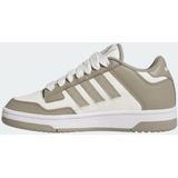 Adidas Rapid Court Low - Basketbalschoenen - Zwart - Synthetisch Leer