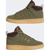adidas - Rapid Court Mid Winterized - Schoenen - Groen - Synthetisch Bovenwerk