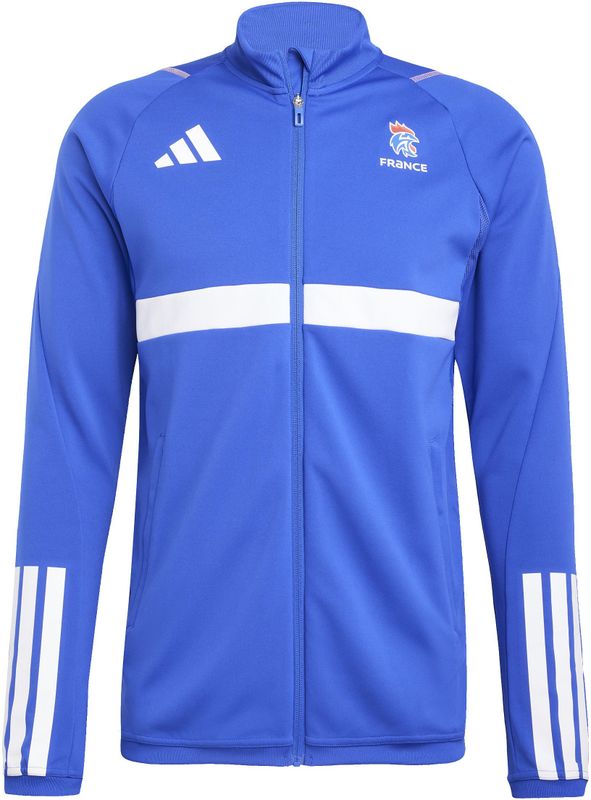 adidas - Training Jack - Blauw/Wit/Rood - Polyester - Frankrijk Team