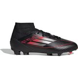 adidas F50 League Mid Voetbalschoenen - Kids - Zwart Met Rood
