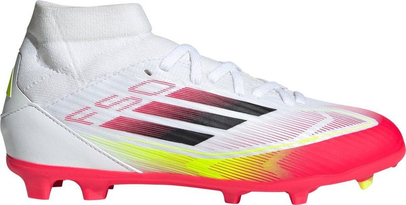adidas Performance F50 LEAGUE FG/MG MID J für Kinder, weiß, Gr. 32 EU