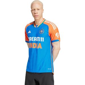 adidas Performance India Cricket T20i Shirt - Heren - Blauw