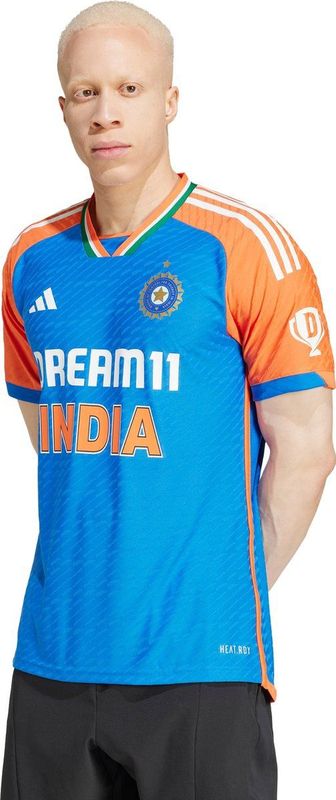 adidas Performance India Cricket T20i Shirt - Heren - Blauw