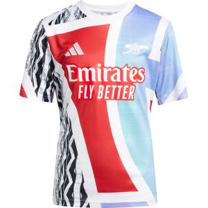 adidas - Arsenal Pre-Match Shirt - Junioren - Rood - 100% Gerecycled Polyester