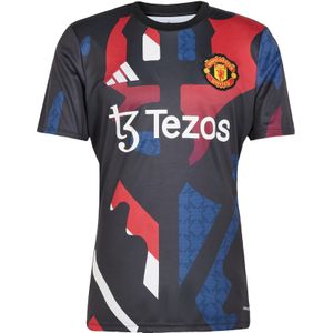 Adidas - Manchester United 24/25 - Pre-match Shirt - Zwart - 100% Gerecycled Polyester