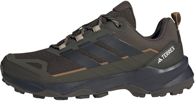 adidas - TERREX SKYCHASER AX5 GORE-TEX - Wandelschoenen - Cardboard / Blanch Cargo / Semi Impact Orange