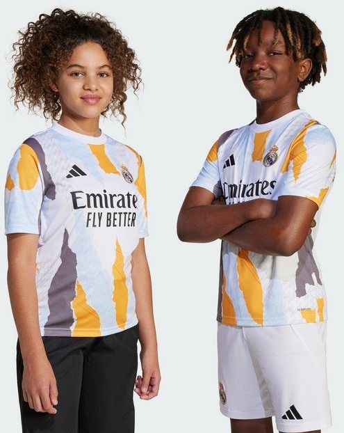 ADIDAS - real preshi y - Training shirt replica km jong - Wit