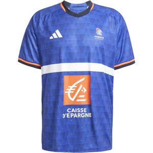 adidas - France 2025/26 - Trainingsshirt - Blauw/Wit/Rood - Ademend en Lichtgewicht