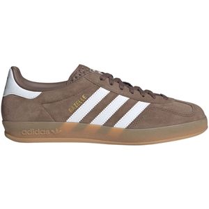 adidas Gazelle Indoor - Wit Gold Metallic - Unisex - Sneakers