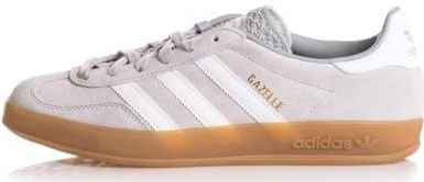 adidas - Gazelle Indoor - Sneakers - Grey Cloud Wit Gold Metallic
